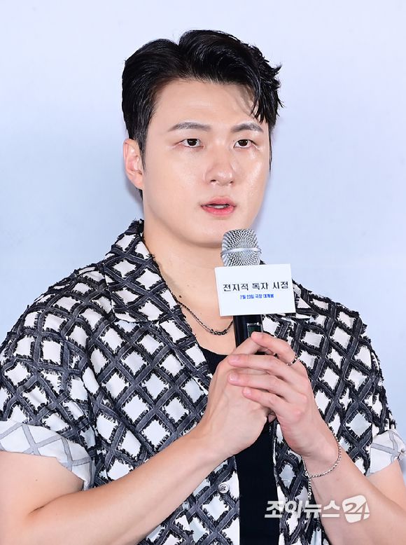 배우 신승호가 15일 오후 서울 삼성동 메가박스 코엑스에서 열린 영화 '전지적 독자 시점'(감독 김병우) 언론시사회에 참석하고 있다. [사진=정소희 기자]