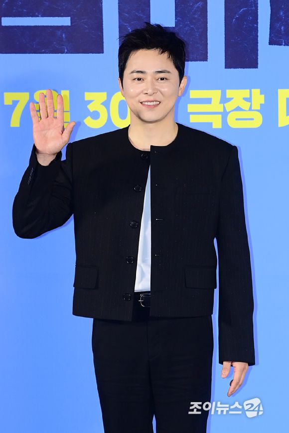 배우 조정석이 30일 오전 서울 CGV 용산아이파크몰에서 열린 영화 '좀비딸' (감독 필감성) 제작보고회에 참석하고 있다. [사진=정소희 기자]