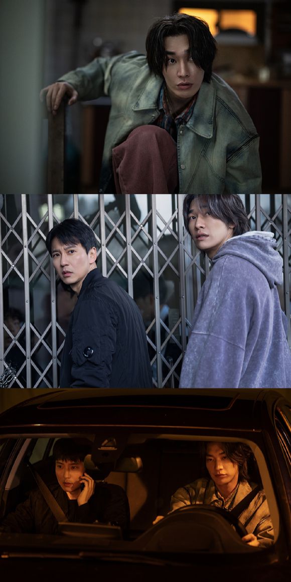 배우 김남길과 김영광이 넷플릭스 시리즈 '트리거'에서 열연하고 있다. [사진=넷플릭스]
