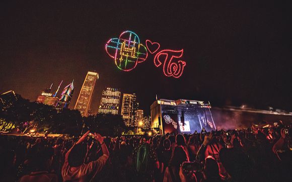 트와이스 '롤라팔루자 시카고' 현장 사진 [사진=JYP엔터테인먼트]