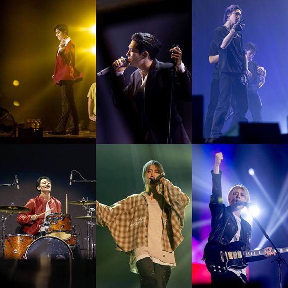 그룹 피원하모니(P1Harmony, 기호 테오 지웅 인탁 소울 종섭)가 '2025 P1Harmony LIVE TOUR 'P1ustage H : MOST WANTED'(플러스테이지 에이치 : 모스트 원티드) IN SEOUL'을 개최하고 팬들을 만나고 있다. [사진=FNC엔터테인먼트]