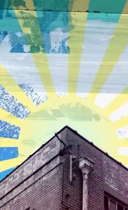 밴드 오아시스가 올린 영상. 욱일기를 형상화 한 이미지가 논란이 되고 있다. [사진=오아시스 SNS]