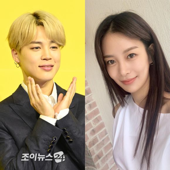 방탄소년단 지민-송다은이 열애설에 종지부를 찍었다. [사진=조이뉴스24 포토DB/송다은 인스타그램]