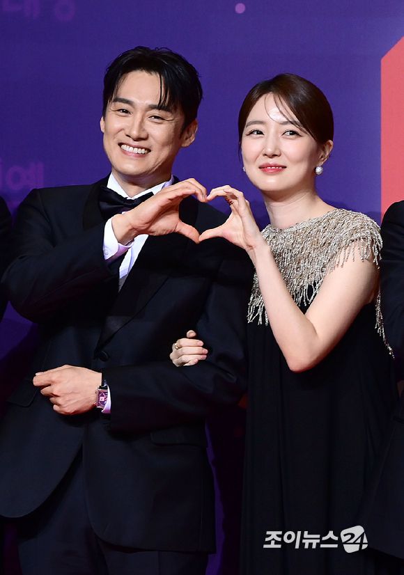 오상진 김소영 부부 [사진=정소희 기자]