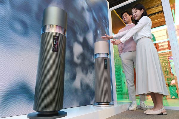 신세계백화점 팝업스토어 LG전자 퓨리케어 오브제컬렉션 하이드로타워 / LG전자 제공