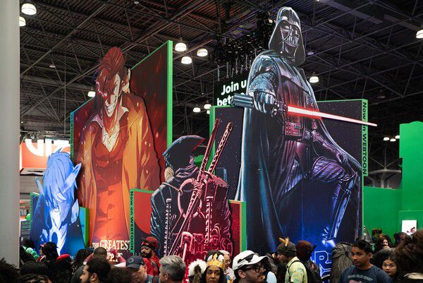 2025 NYCC 부스 전경 /네이버웹툰 제공