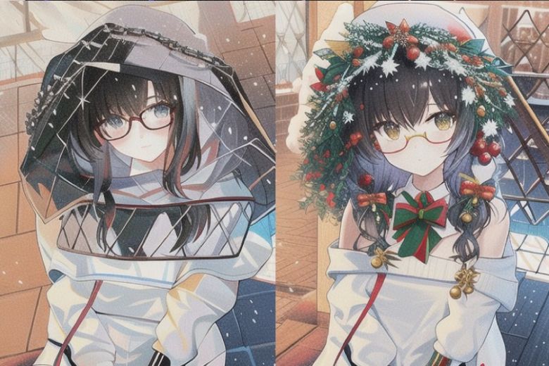 다른 버전으로 애니메이션 이미지를 생성한 결과