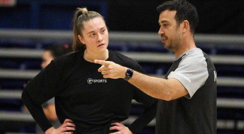 라셈(왼쪽)과 모랄레스 메츠 감독 (사진: 메츠 구단 홈페이지 캡처)