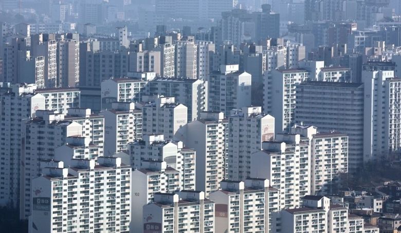 서울시내 아파트 단지. 사진｜연합뉴스