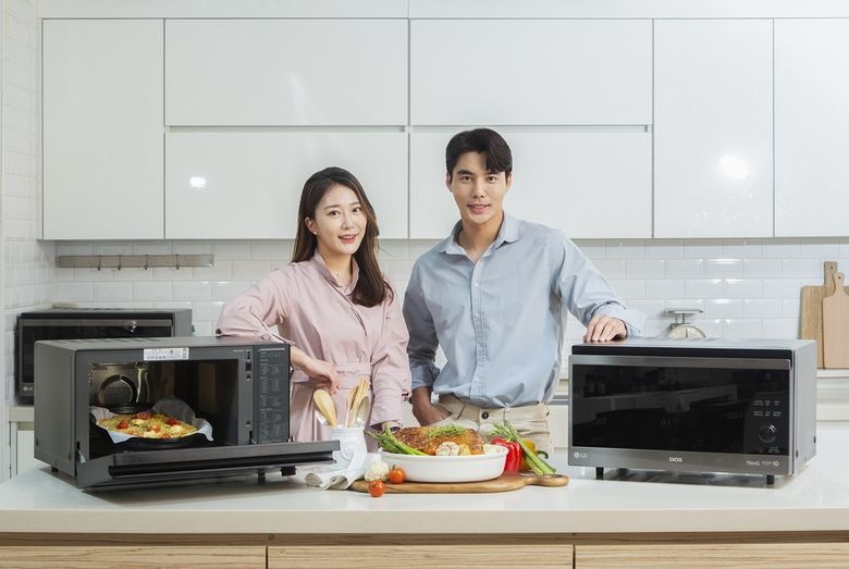 LG전자 디오스 광파오븐. 사진｜삼성전자