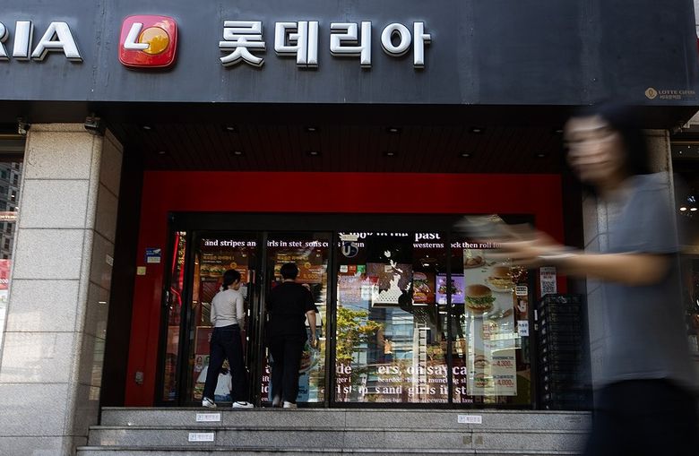 롯데리아 매장. 사진ㅣ연합뉴스