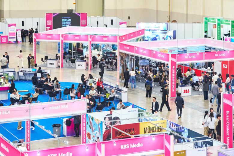 BCM2025 전시장. 사진ㅣ부산콘텐츠마켓