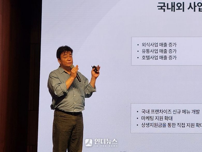 백종원 더본코리아 대표. 사진ㅣ인더뉴스