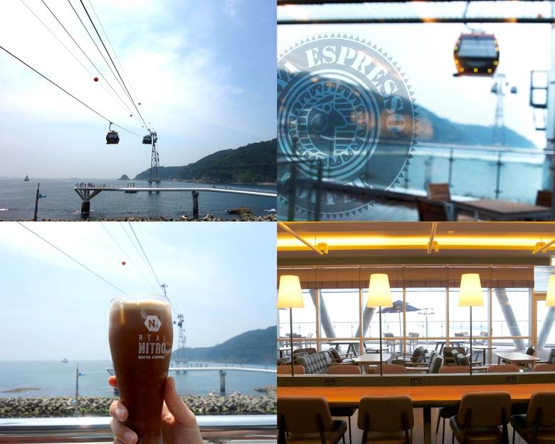 이디야커피 부산송도해상케이블카점. 사진ㅣ이디야커피