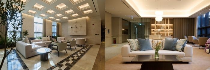 프리미엄 요양원 '쏠라체(SOLÀCE) 홈 미사' 내부전경. 사진ㅣ신한라이프