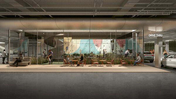 드라이브스루 ‘Park and Ride’ 투시도