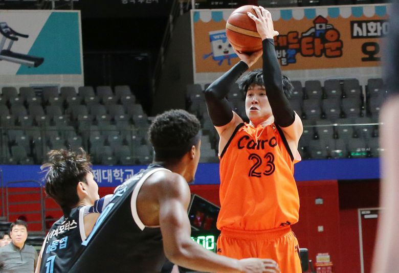 고양 캐롯 전성현은 3점슛왕에 등극했다. (고양=연합뉴스)