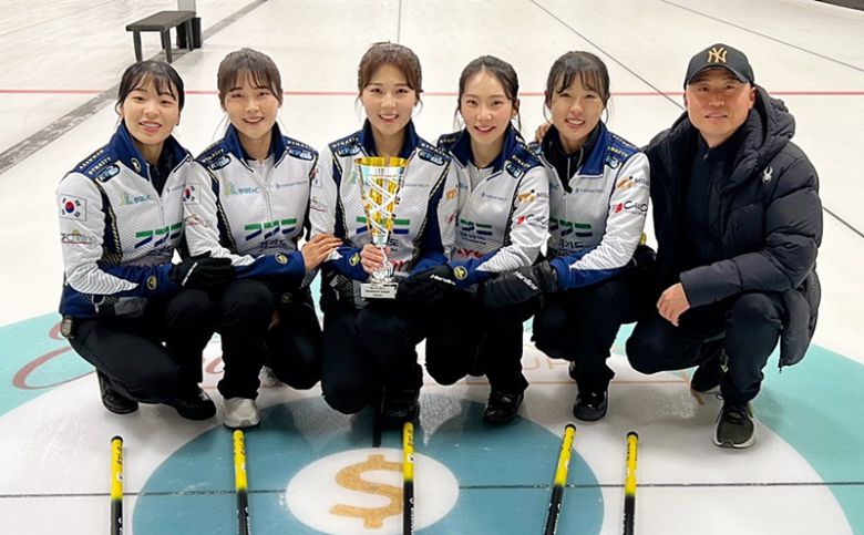 경기도청 ‘5G’도 스킵 김은지가 2012년부터 중심을 잡고 멤버를 보강하면서 세계정상급 전력을 유지하고 있다. (경기도 컬링연맹 제공)