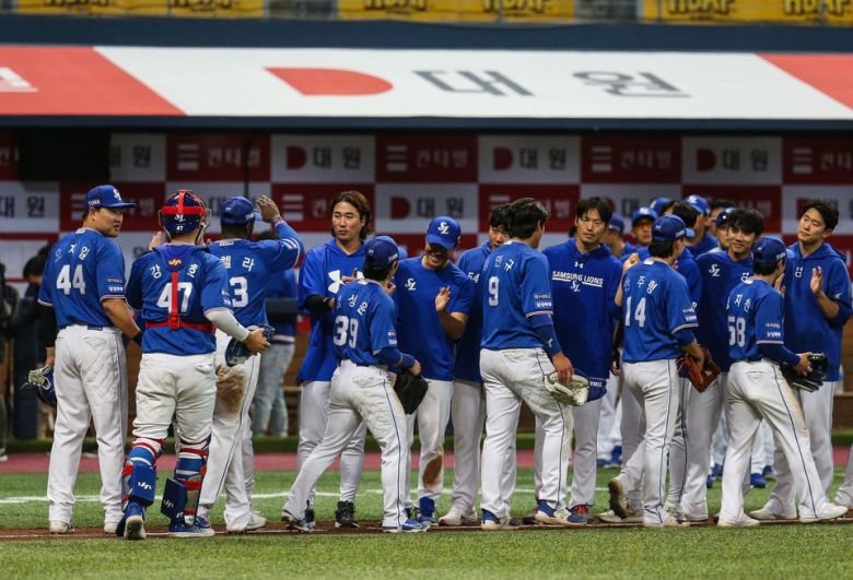 삼성은 오승환의 블론세이브로 연장 12회에 키움을 제압했다. [삼성 라이온즈 제공]