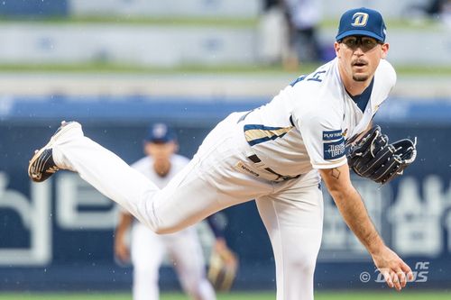 NC 와이드너는 데뷔전에서 6회까지 삼진 9개를 뽑으며 2안타 무실점으로 위력적인 투구를 펼쳤다. [NC 다이노스 제공]