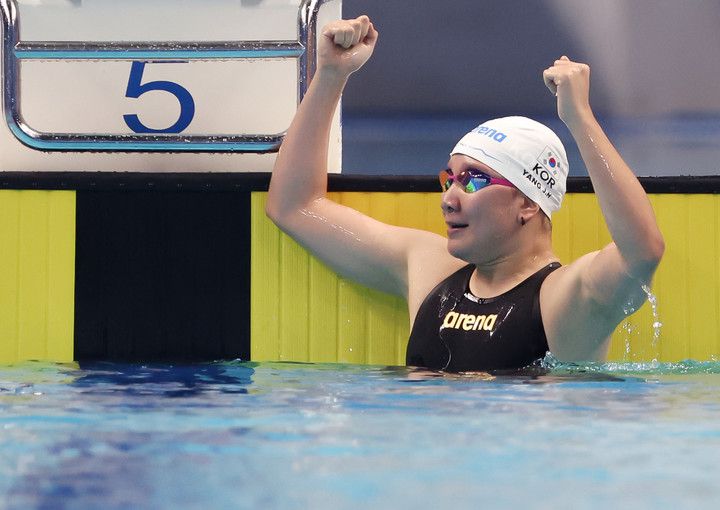 수영 이은지 사진=연합뉴스