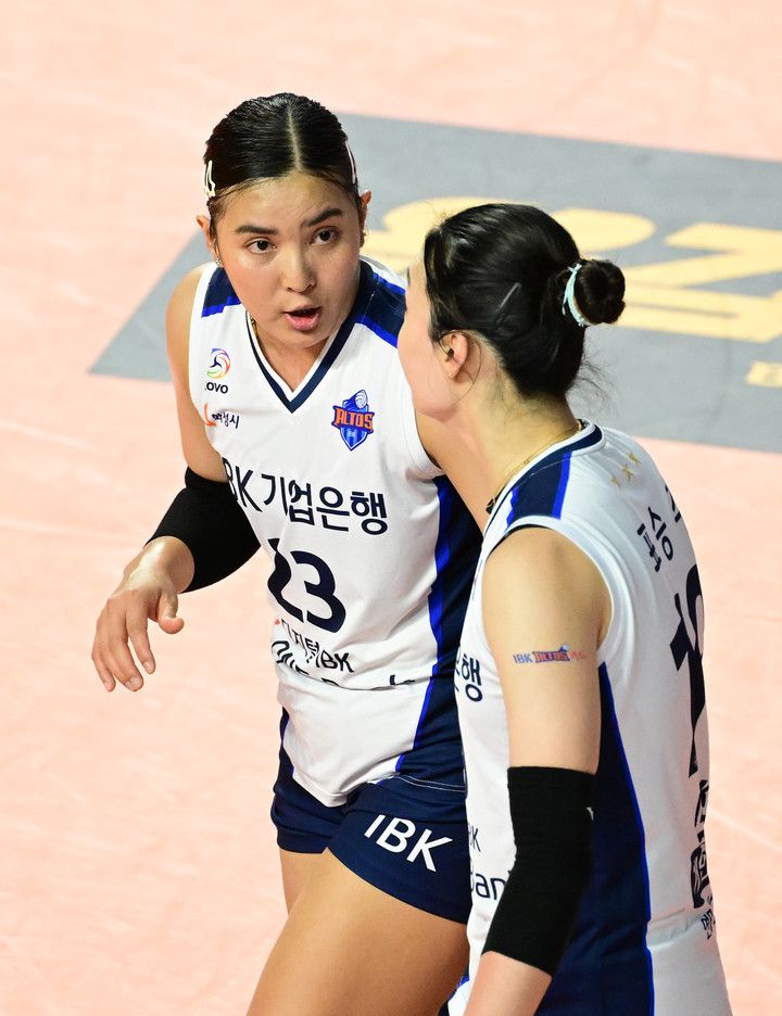 기업은행 폰푼-표승주가 대화한다, KOVO