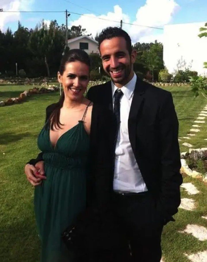 후벵 아모림 감독과 아내 마리아