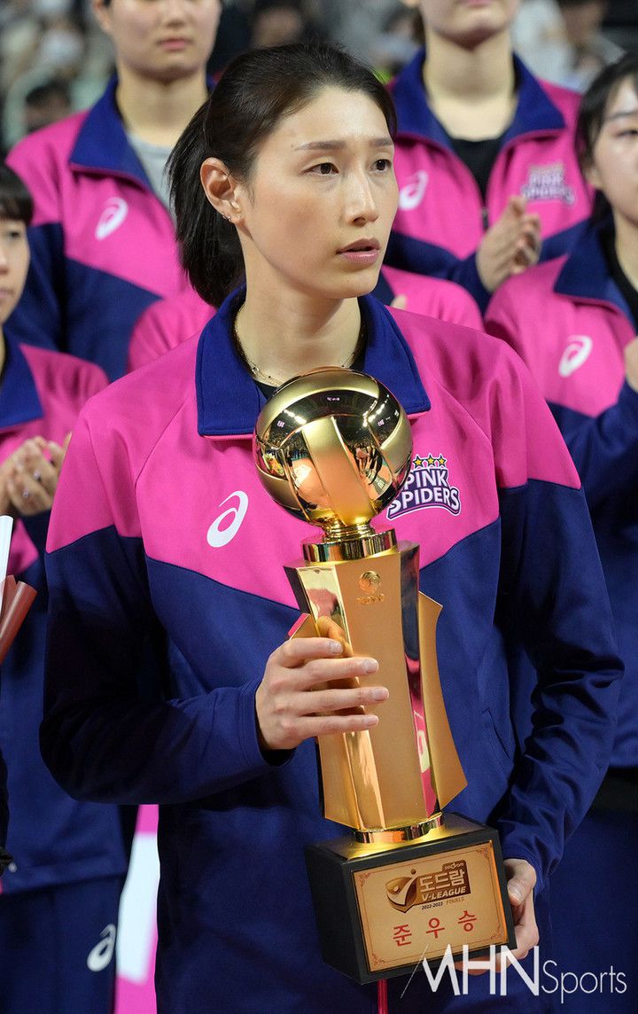 22-23시즌 준우승한 흥국생명 김연경