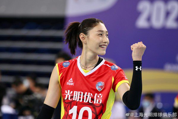 중국 상하이 유베스트 브라이트 당시 김연경