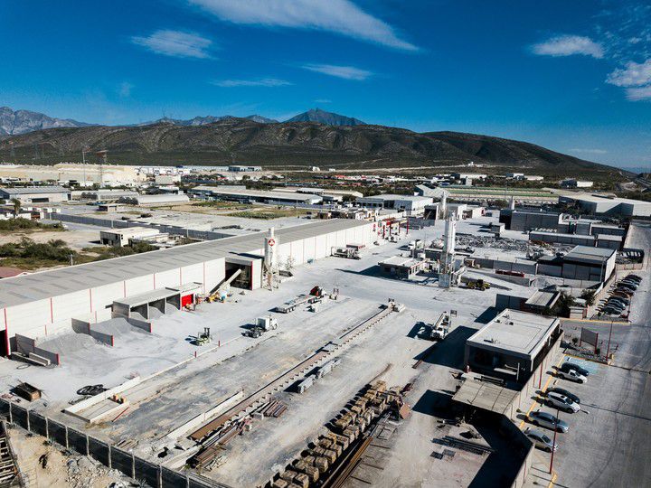 멕시코 누에보 레온 가르시아 내 공장