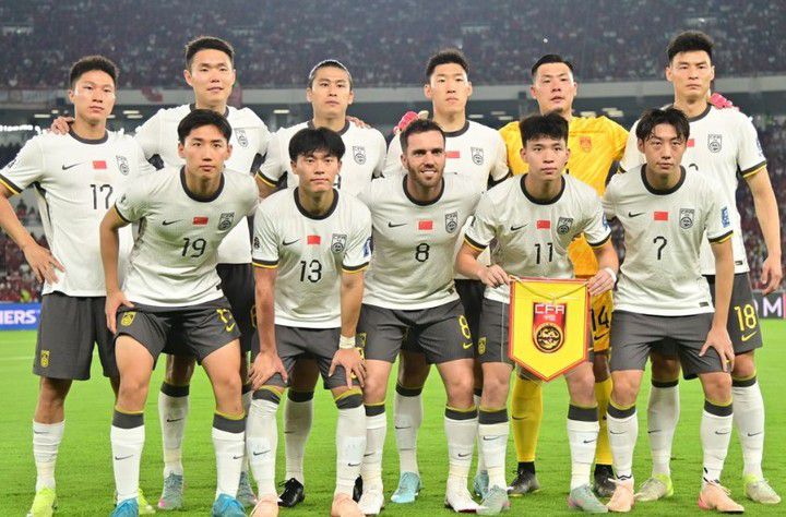 5일 인도네시아와 북중미 월드컵 아시아 지역 3차 예선 9차전에 선발 출전한 중국 선수들