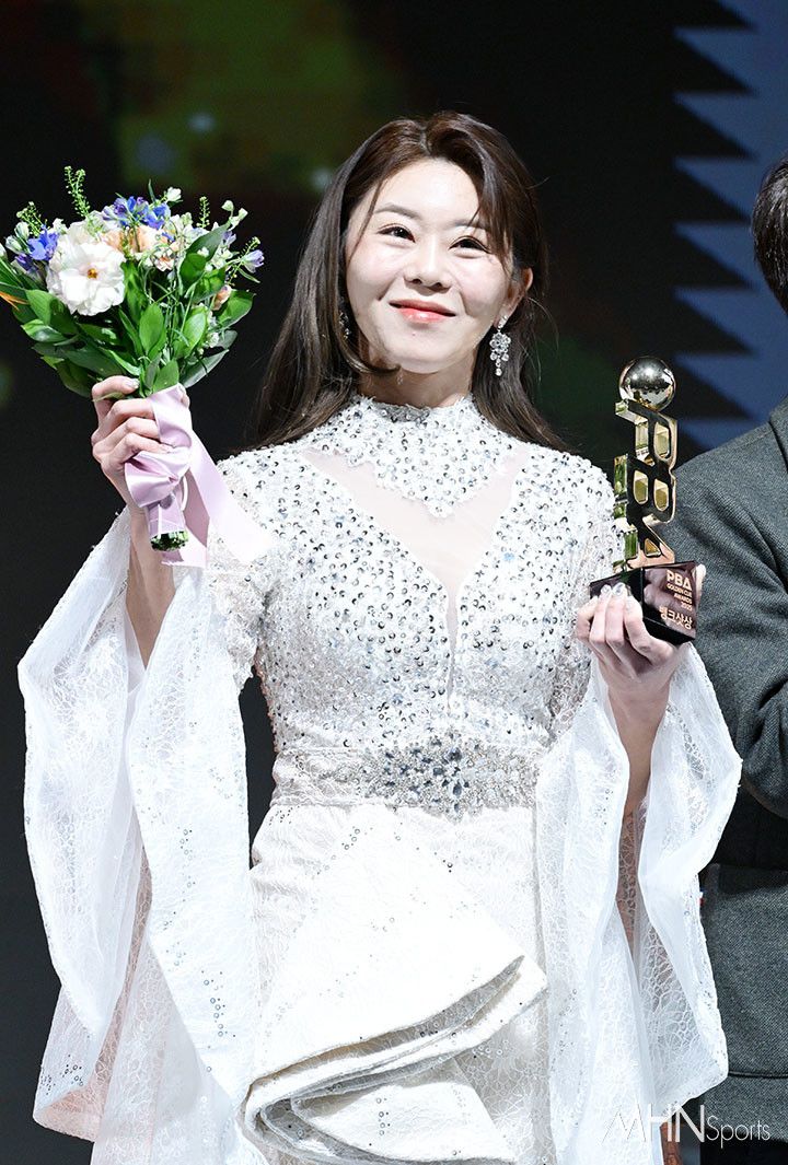 LPBA 대상을 수상한 김가영