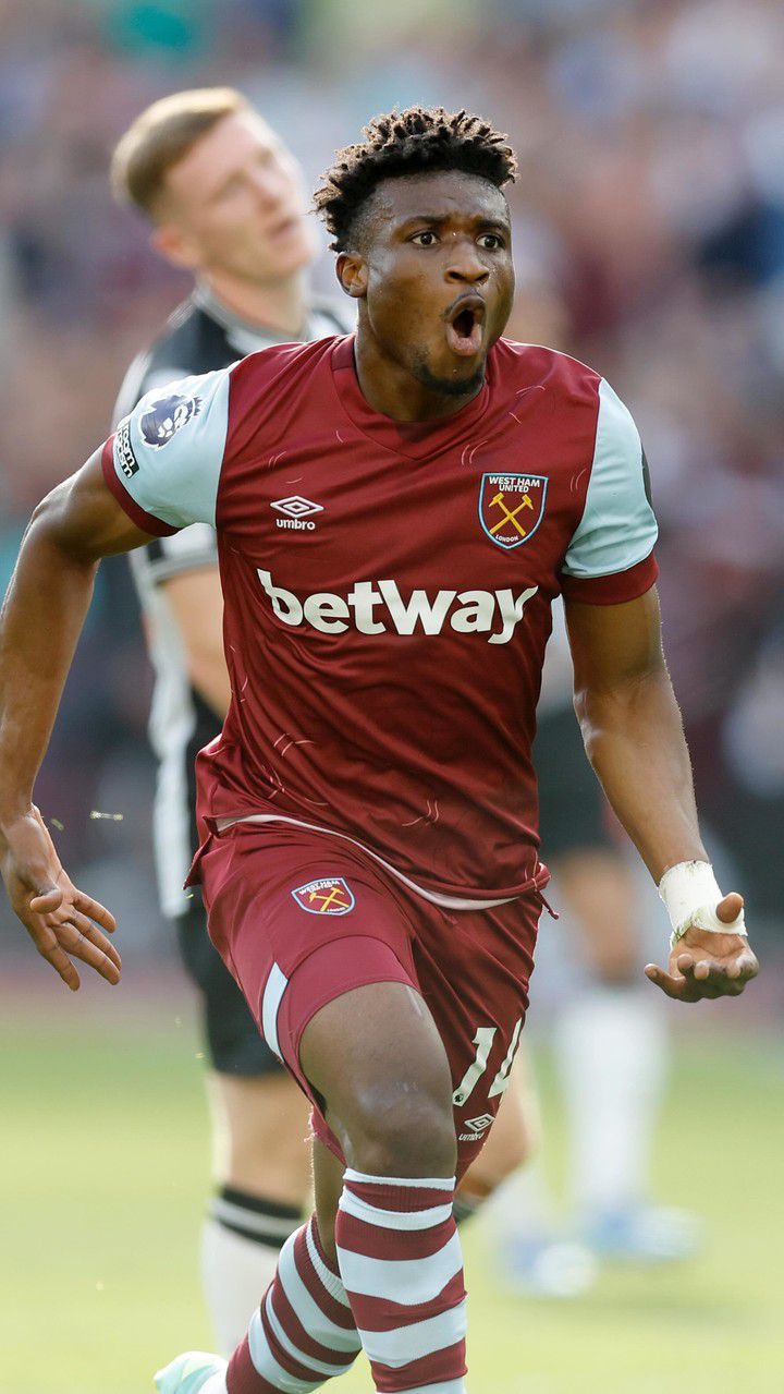 웨스트햄 유나이티드에서 활약하던 당시 쿠두스