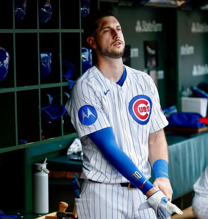 (시카고 컵스 시절의 외야수 카일 터커)