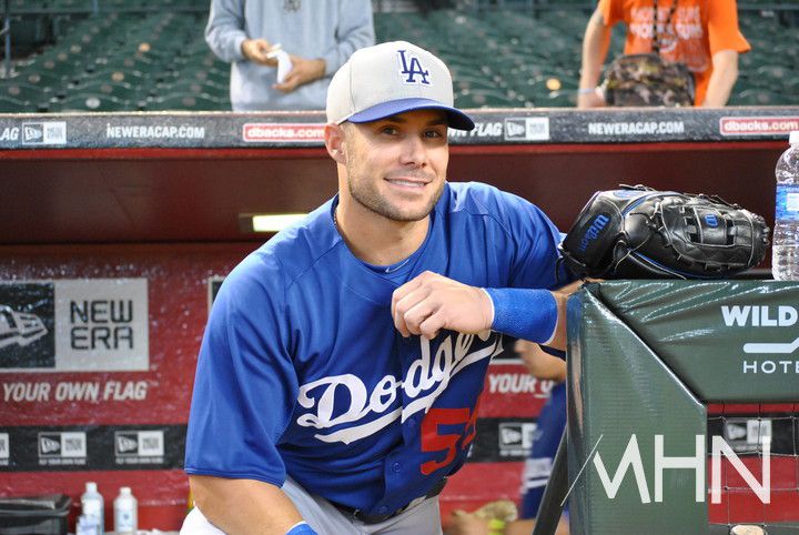 (슈마커 텍사스 신임감독의 2013년 다저스 현역시절 모습)