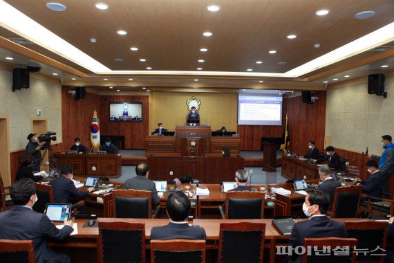가평군 제293회 임시회. 사진제공=가평군의회