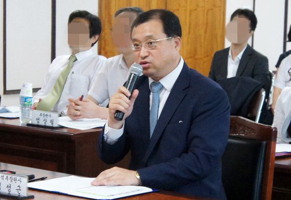 2014년 당시 임성근 서울중앙지법 형사수석부장판사가 서울구치소에 방문한 모습. /사진=뉴시스