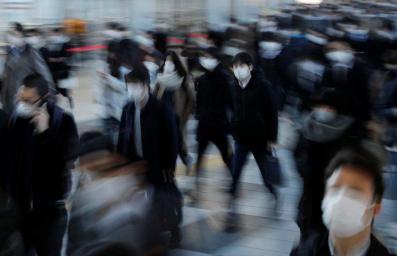 일본 도쿄 시나가와역. 로이터 뉴스1