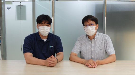 노진우 헥슬란트 대표, 류창보 NH농협은행 디지털전략팀장