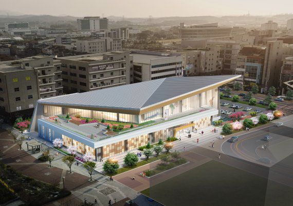 전북혁신도시에 들어설 다목적체육센터 조감도. /사진=전주시