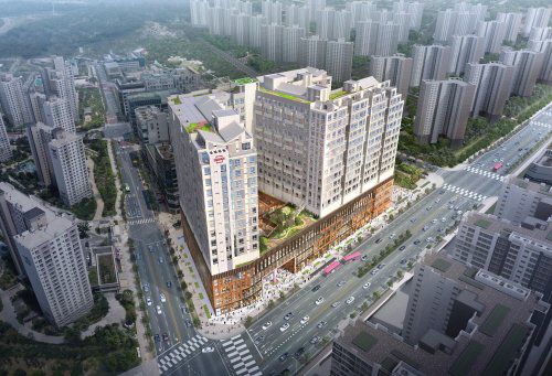 다산역 데시앙_조감도