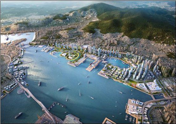 부산항 북항 2단계 항만재개발사업 조감도(해양수산부 제공) /사진=뉴스1