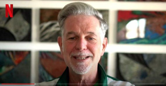 넷플릭스 공식 유튜브에 공개된 실적 인터뷰 영상에서 리드 헤이팅스 공동 최고경영자(CEO). 뉴시스