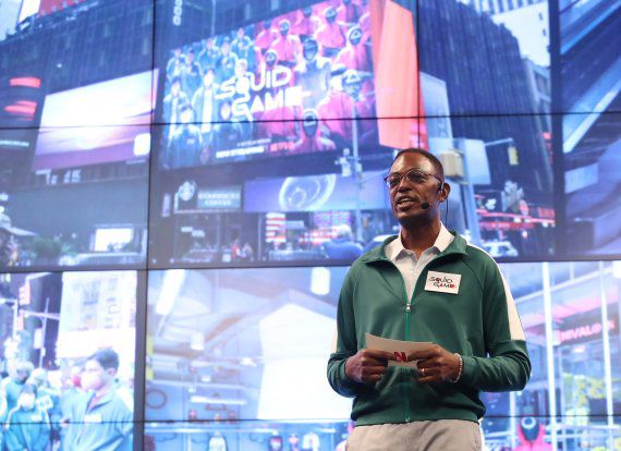 (서울=뉴스1) 안은나 기자 = 딘 가필드(Dean Garfield) 넷플릭스 정책총괄 부사장이 4일 서울 종로구 JW메리어트 동대문스퀘어에서 열린 미디어 오픈 토크에서 인사말을 하고 있다. 2021.11.4/뉴스1 /사진=뉴스1화상