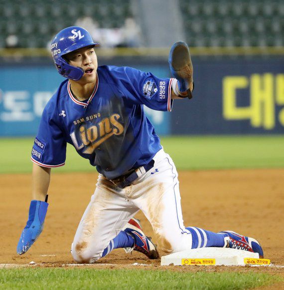 외야수비의 명가 삼성 박해민. /사진=뉴시스