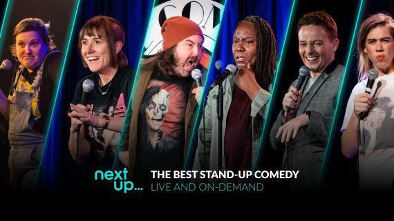 삼성전자 스마트TV에서 서비스를 시작한 영국 코미디 스트리밍 플랫폼 '넥스트업'                                      LG전자 스마트TV에서 제공하는 구글의 클라우드 게임 스트리밍 서비스 '스타디아'