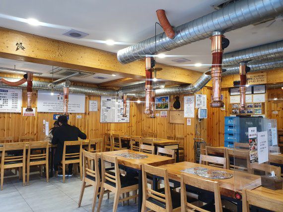 지난 20일 방문한 서울 종로구 광화문 일대 한 고깃집은 손님이 적어 썰렁한 분위기였다. 사진=오진송 인턴기자