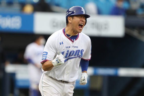 7번째 포수 골든글러브를 노리는 강민호 /사진=뉴스1