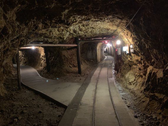 사도광산 내부. 정혜경 일제강제동원&평화연구회 대표연구위원 제공 사진. 뉴시스