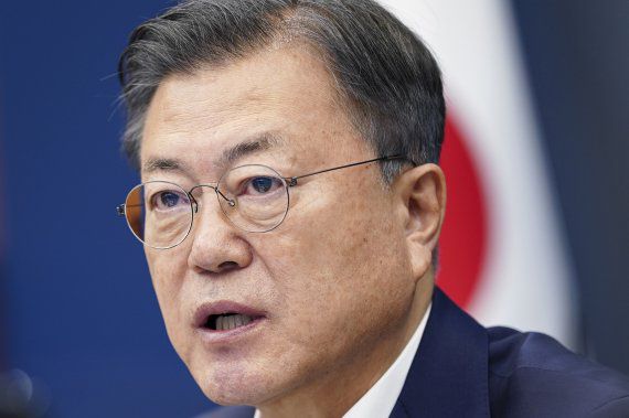 문재인 대통령. /사진=청와대 제공>